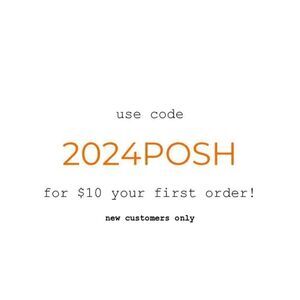 Use referral code 2024POSH for $10 off your first order (new customers only)